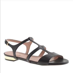 J. Crew Allie Leather Gladiator Sandals